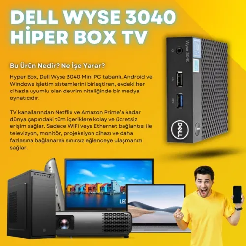 UNIC PROJEKSİYON CİHAZI AN-6822 PROJEKSİYON CİHAZI & HYPER BOX 4K ANDROİD TV BOX FREE IP