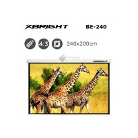 XBRIGHT BE-240 Motorlu Projeksiyon Perdesi (240x200cm) XBRIGHT BE-240 Motorlu Projeksiyon Perdesi (240x200cm)